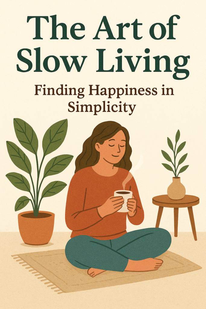 The Art of Slow Living – Finding Happiness in Simplicity